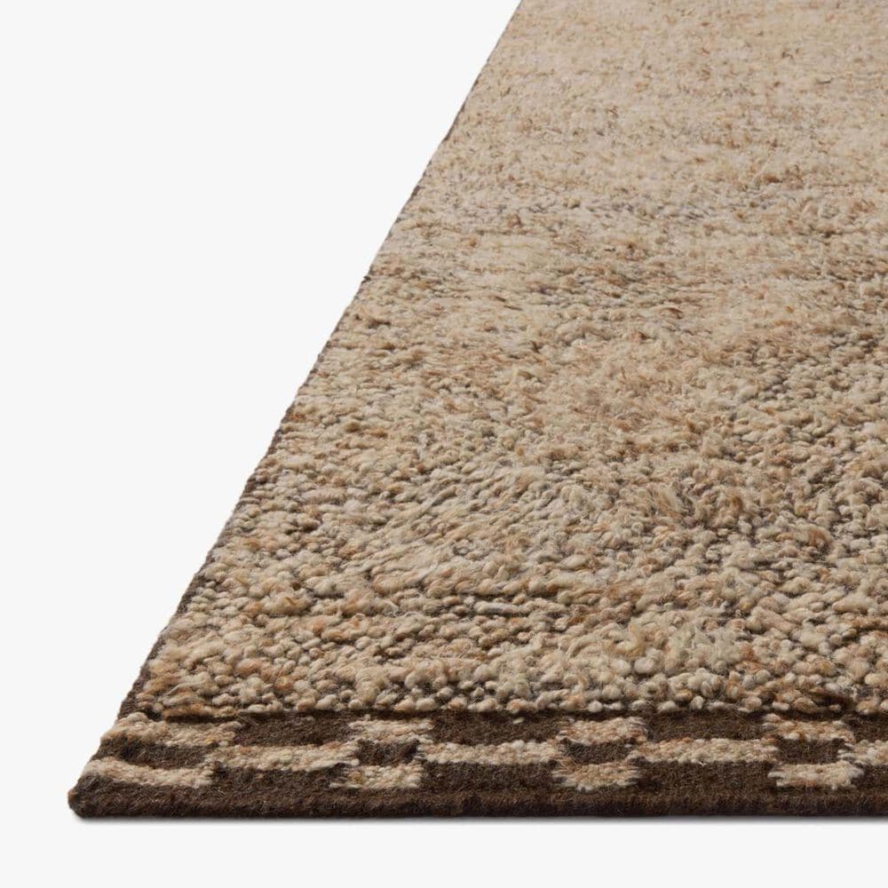Amber Lewis x Loloi Suki 9&#39;6&quot; x 13&#39;6&quot; Natural and Bark Area Rug, , large