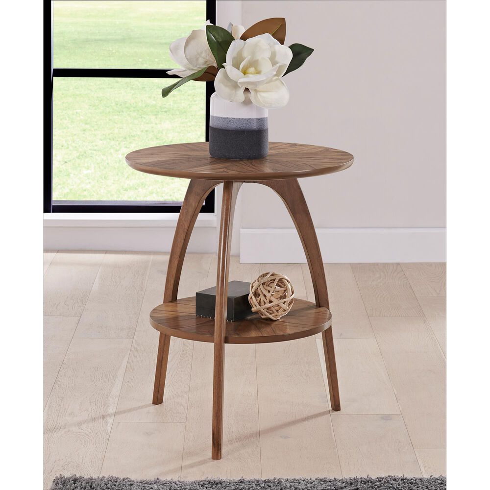 Martin Svensson Home Lax End Table in Warm Nutmeg, , large