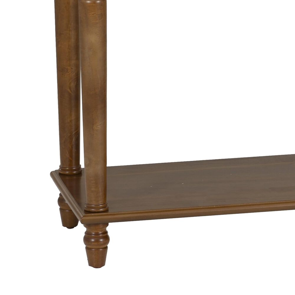 Linon Home Decor Mcghie Console Table in Hazelnut Brown, , large