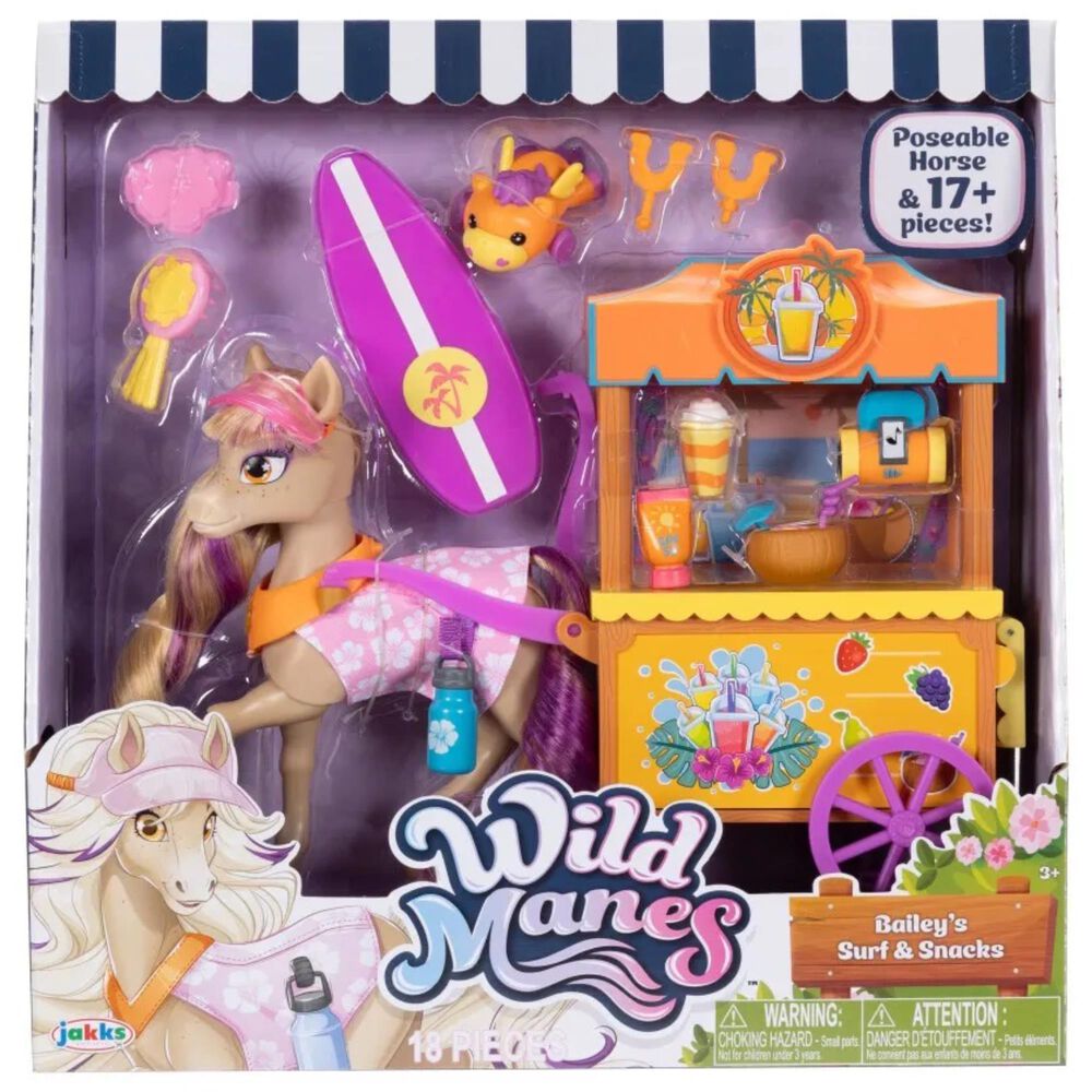Disney Princess Wild Manes Bailey&#39;s Surf and Snack Set, , large