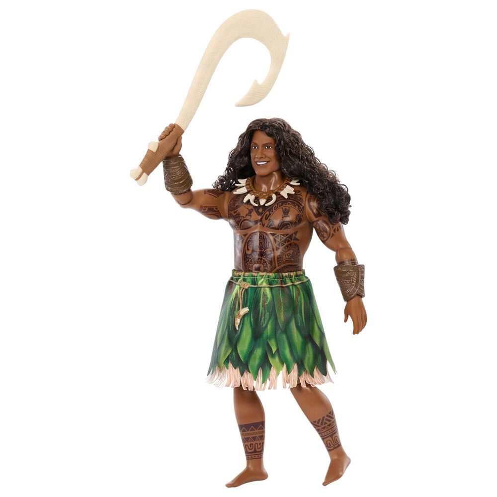 Disney Princess Maui Fashion Doll with Hook, , large
