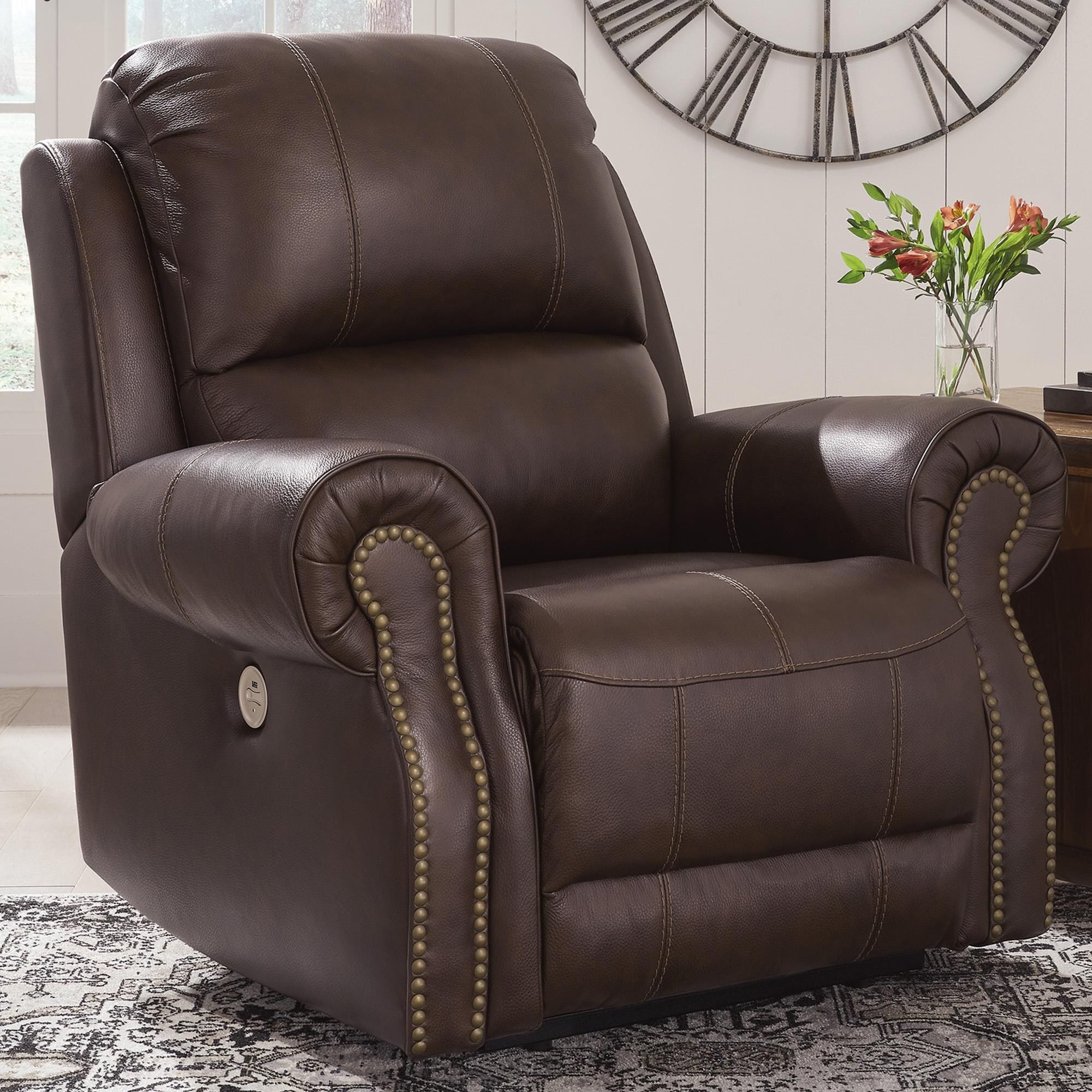 Walnut recliner clearance