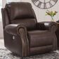 Ashley Freyeburg Power Recliner in Walnut, , large