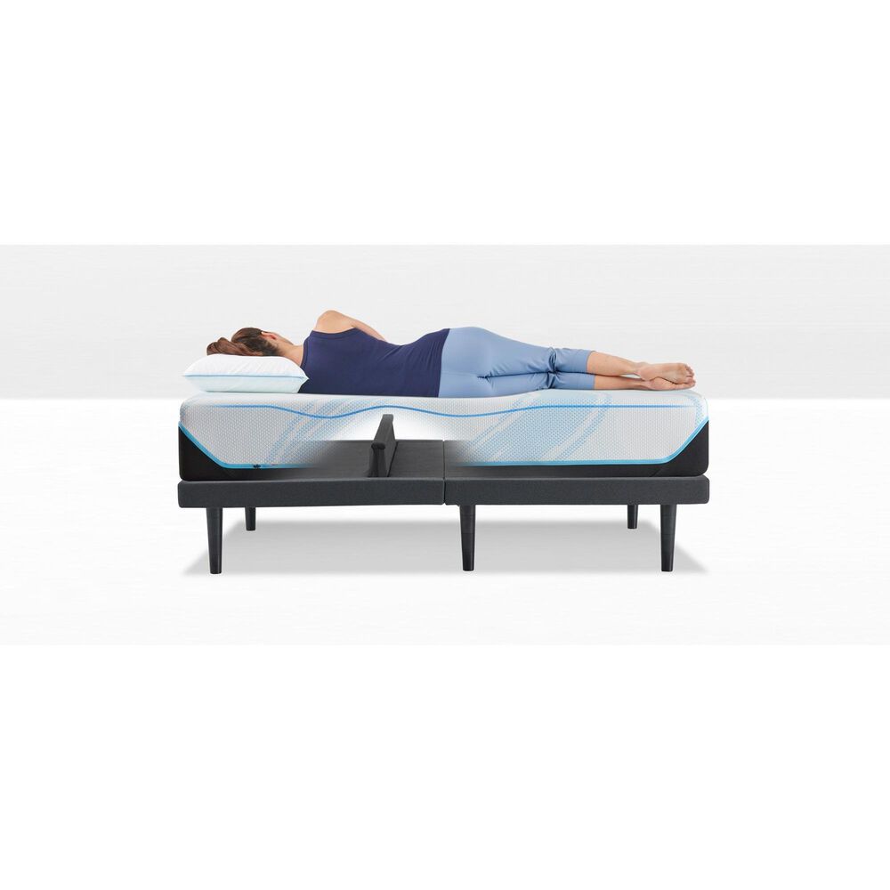 Tempur-Pedic LuxeBreeze 2.0 Medium Hybrid Flex Head King Mattress with 2 Twin XL Ergo ProSmart Adjustable Bases, , large