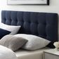 Modway Emily Upholstered Fabric Queen Headboard in Ivory, , large
