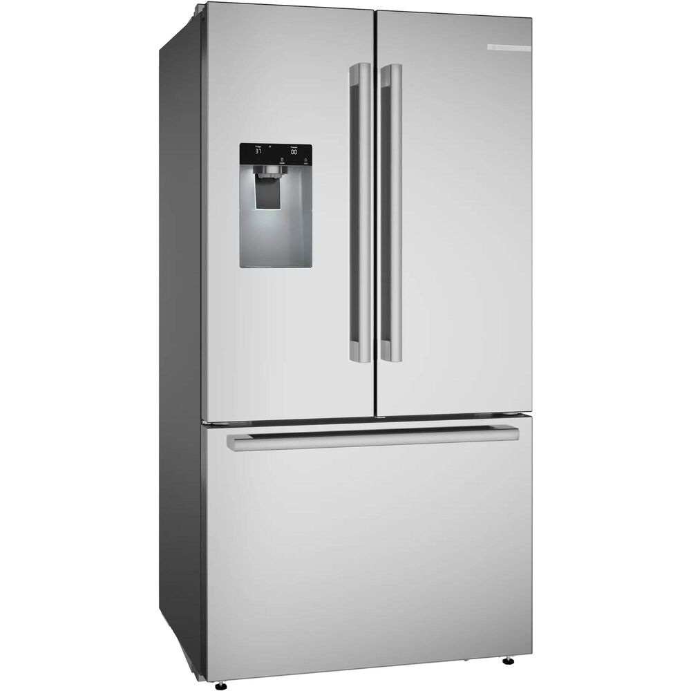 Bosch 26 Cu. Ft. 500 Series French Door Bottom Mount Refrigerator in Stainless Steel, , large