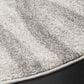 Safavieh Adirondack ADR125C 6" Round Cream and Gray Area Rug, , large