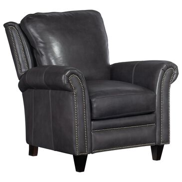 Bradington-Young Richardson High Leg Reclining Lounger in Charcoal, , large