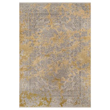 Surya Carpet, Inc. Solar 7"6" x 11"2" Gray, Tan, Medium Brown and Medium Gray Area Rug, , large