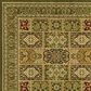 Safavieh Lyndhurst 8" x 11" Multicolor and Green Area Rug, , large