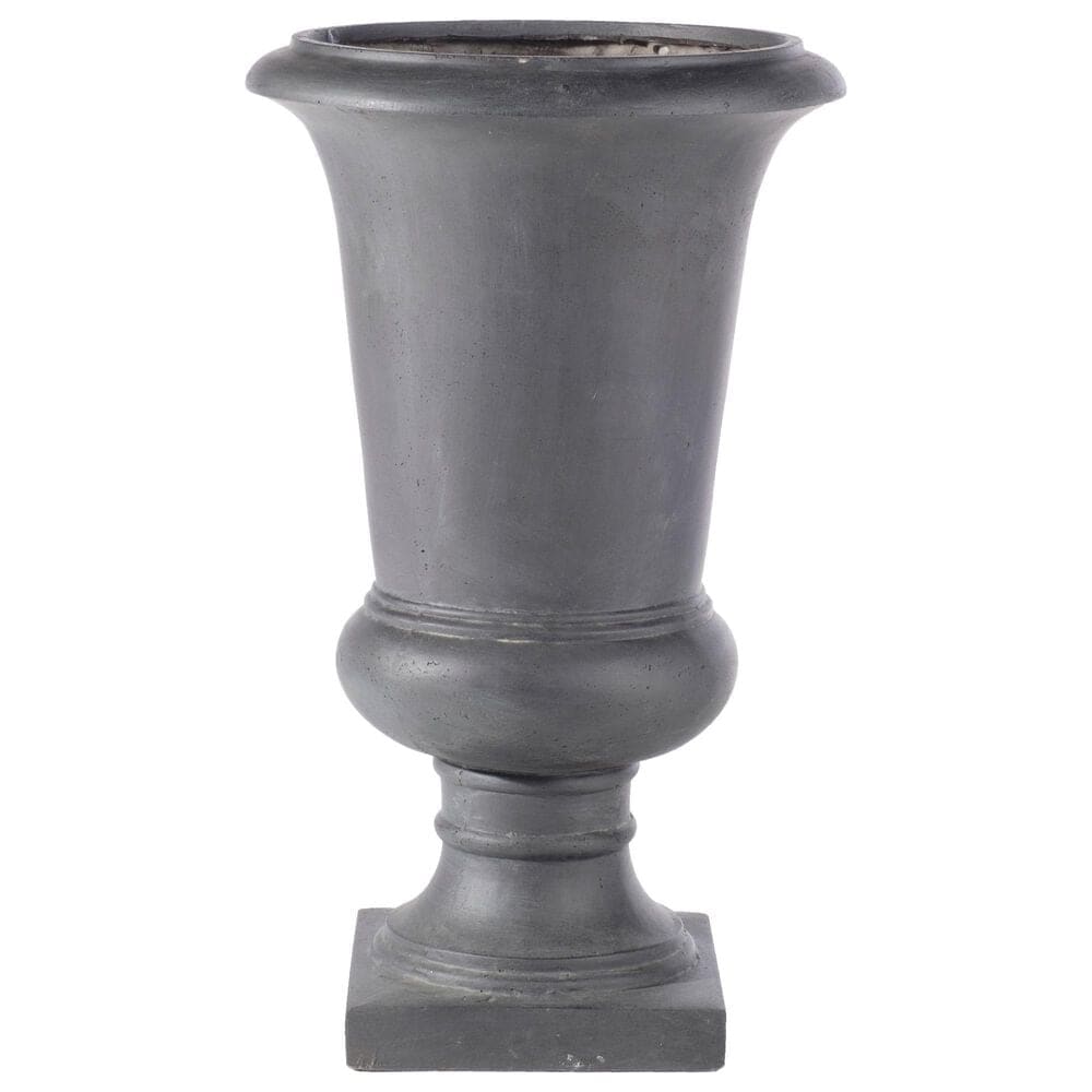Alfresco Home Jovina Medium Patio Urn in Antique Dark Bronze, , large