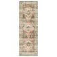 Surya Erin 2"6" x 7"6" Cream, Gray, Butter, Sage and Orange Runner, , large