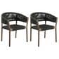 Blue River Doris Patio Dining Chair in Light Eucalyptus and Charcoal (Set of 2), , large