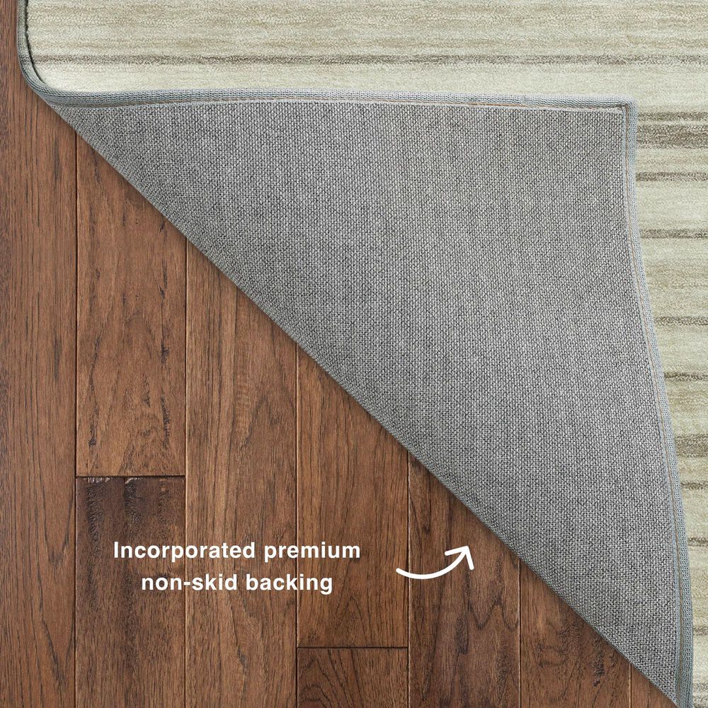 Dalyn Rug Company Soft Essentials Striped Linen 8' x 10' Indoor/Outdoor Area Rug, , large