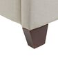 Jennifer Taylor Home Manhattan King Platform Bed in Light Beige, , large