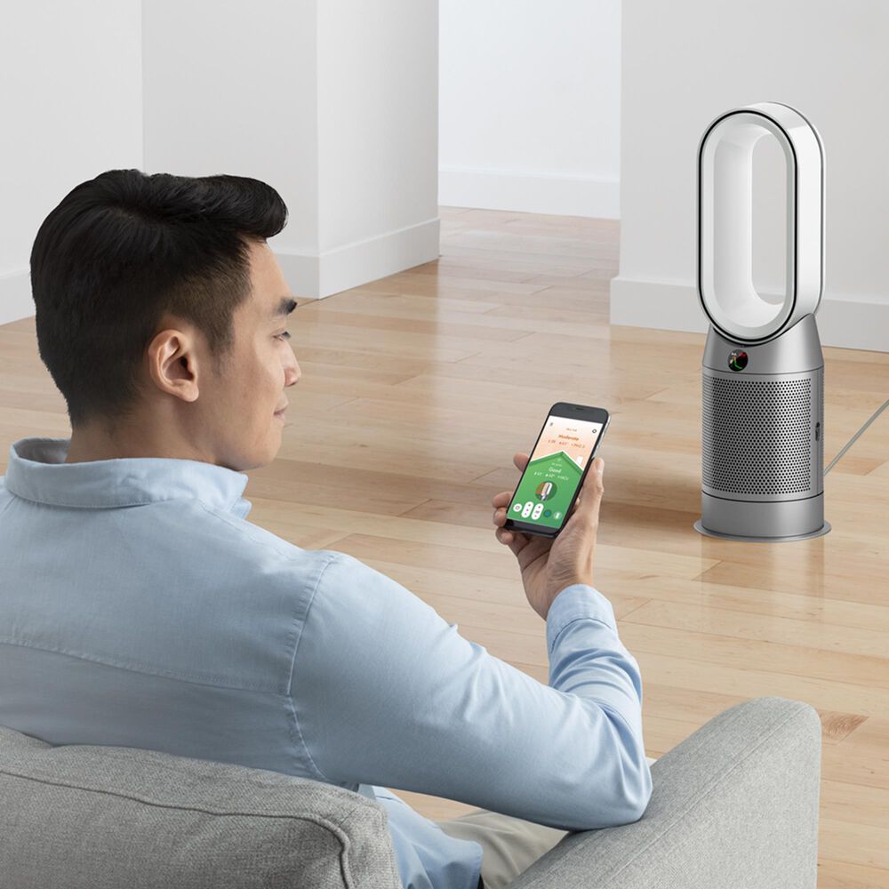 Dyson Purifier Hot+Cool HP07 in White and Silver, , large