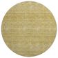 Dalyn Rug Company Soft Essentials Solid Gold 8" Round Indoor/Outdoor Area Rug, , large