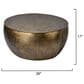 Jamie Young Amara Coffee Table in Antique Brass, , large