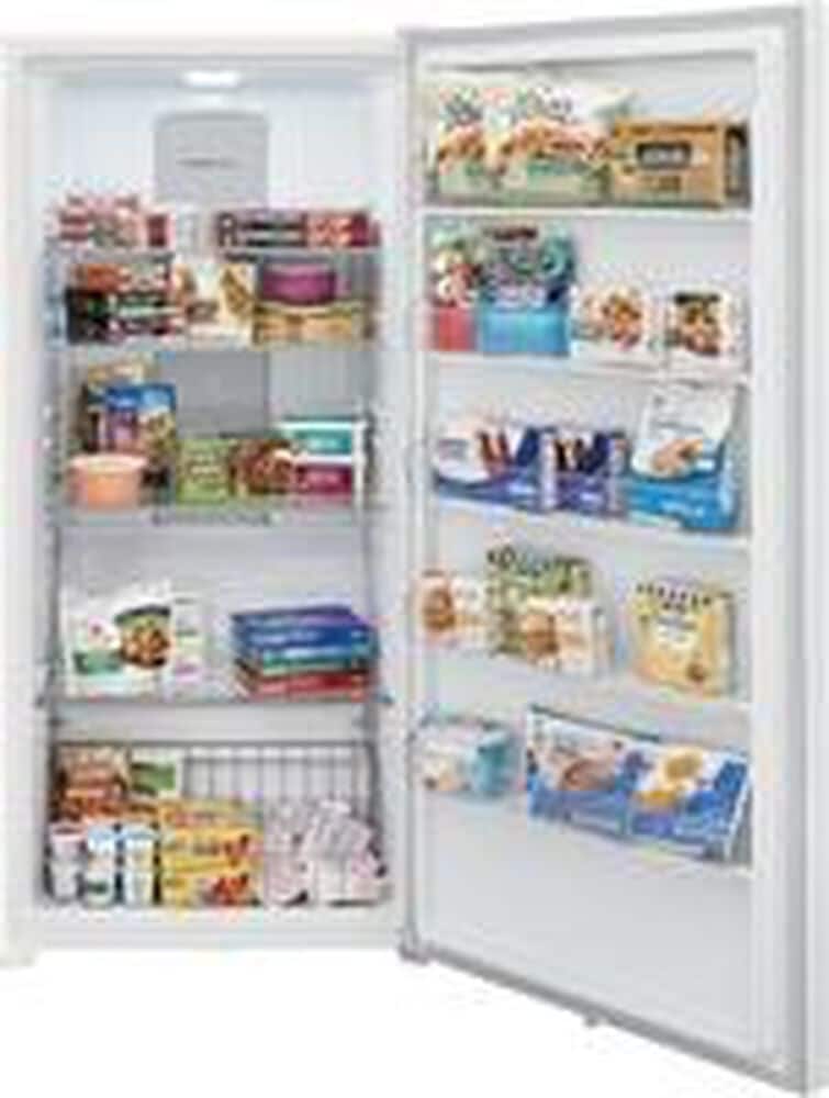 Frigidaire 20 Cu. Ft. Upright Freezer with Bar Handle in White, , large