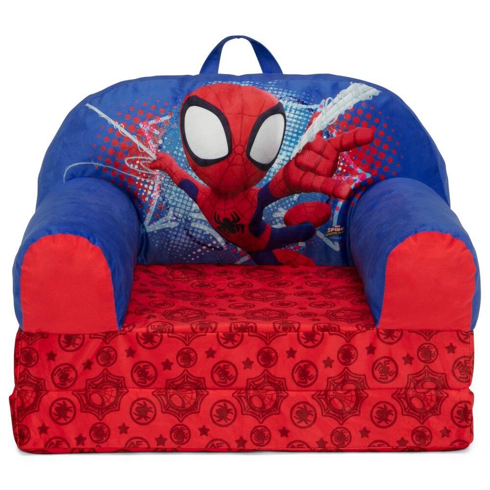 Delta Children Spidey and His Amazing Friends Cozee Buddy Flip-Out Chair in Red, , large