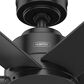 Hunter Kennicott 52" Outdoor Ceiling Fan in Matte Black, , large