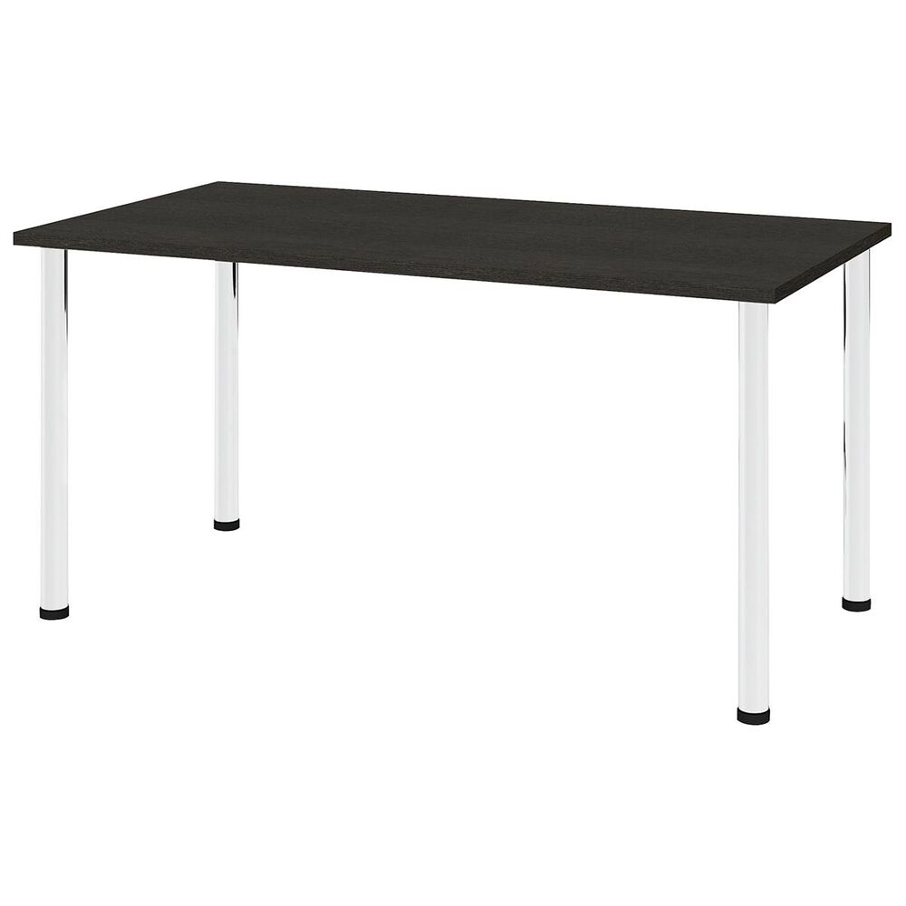 Bestar 60" Table in Deep Grey, , large