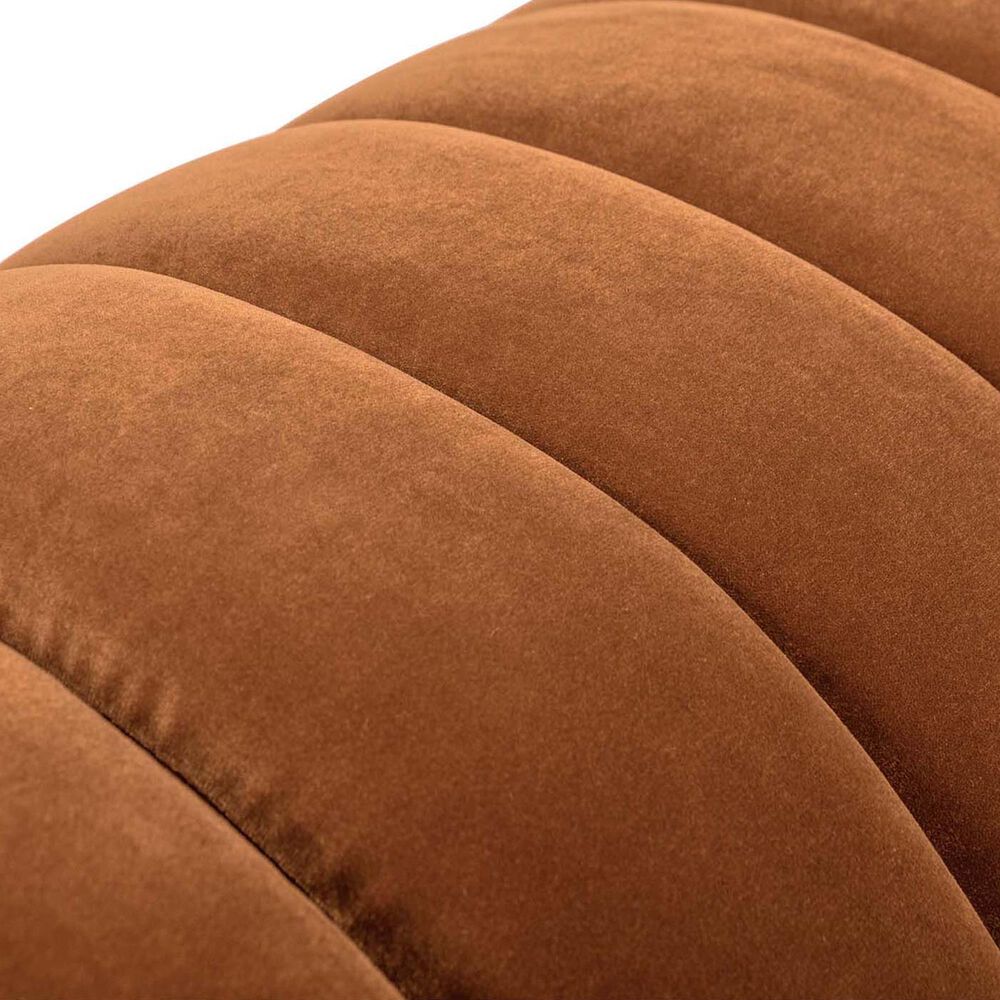 Jennifer Taylor Home Fuji Storage Ottoman in Burnt Orange, , large