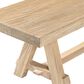 Jennifer Taylor Home Hawthorne 72" Dining Bench in Heritage Light Natural Brown, , large