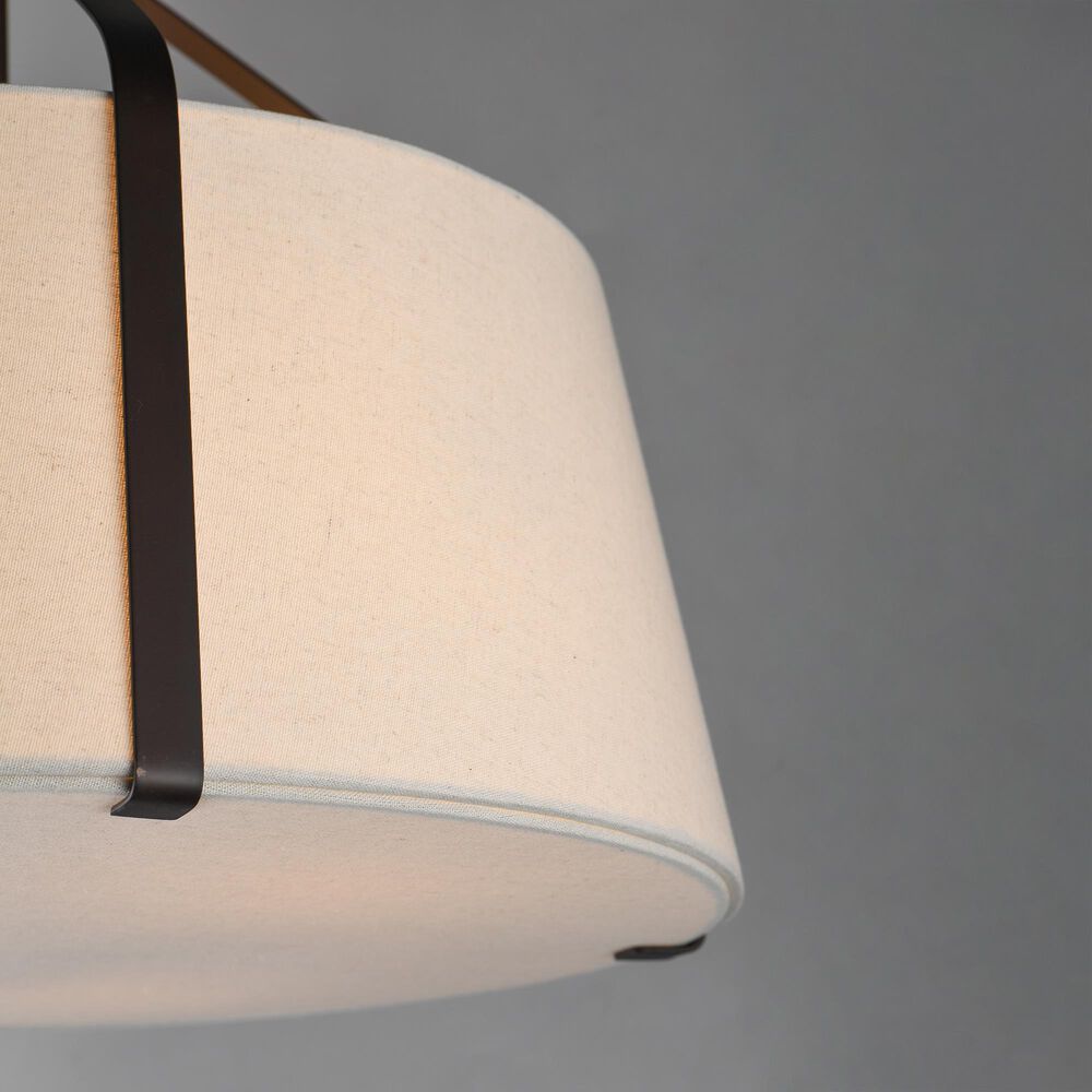 Maxim Lighting Bandera 20" 3-Light Pendant in Dark Bronze, , large