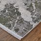 Feizy Cadiz 39N6F 12" x 18" Green and Ivory Area Rug, , large