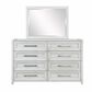 Sasha Lee 4-Piece Queen Storage Bedroom Set in Brushed White, , large