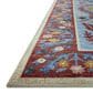 Loloi Canopy Edie Red and Blue 5" x 7"6" Area Rug, , large