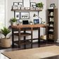 Legends Home Sausalito Workstation Desk in Whiskey, , large