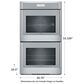 Thermador 30" Masterpiece Double Wall Oven with Right Side Door in Stainless Steel, , large