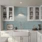 Shaw Embrace Mist 11.5" x 11.75" Glass Mosaic Sheet, , large