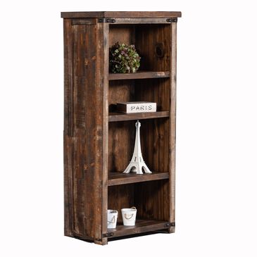 Meximuebles 60" Tulum Bookcase in Rocky Creek Barnwood, , large