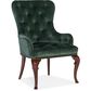 Hooker Furniture Charleston Host Chair in Green Velvet, , large