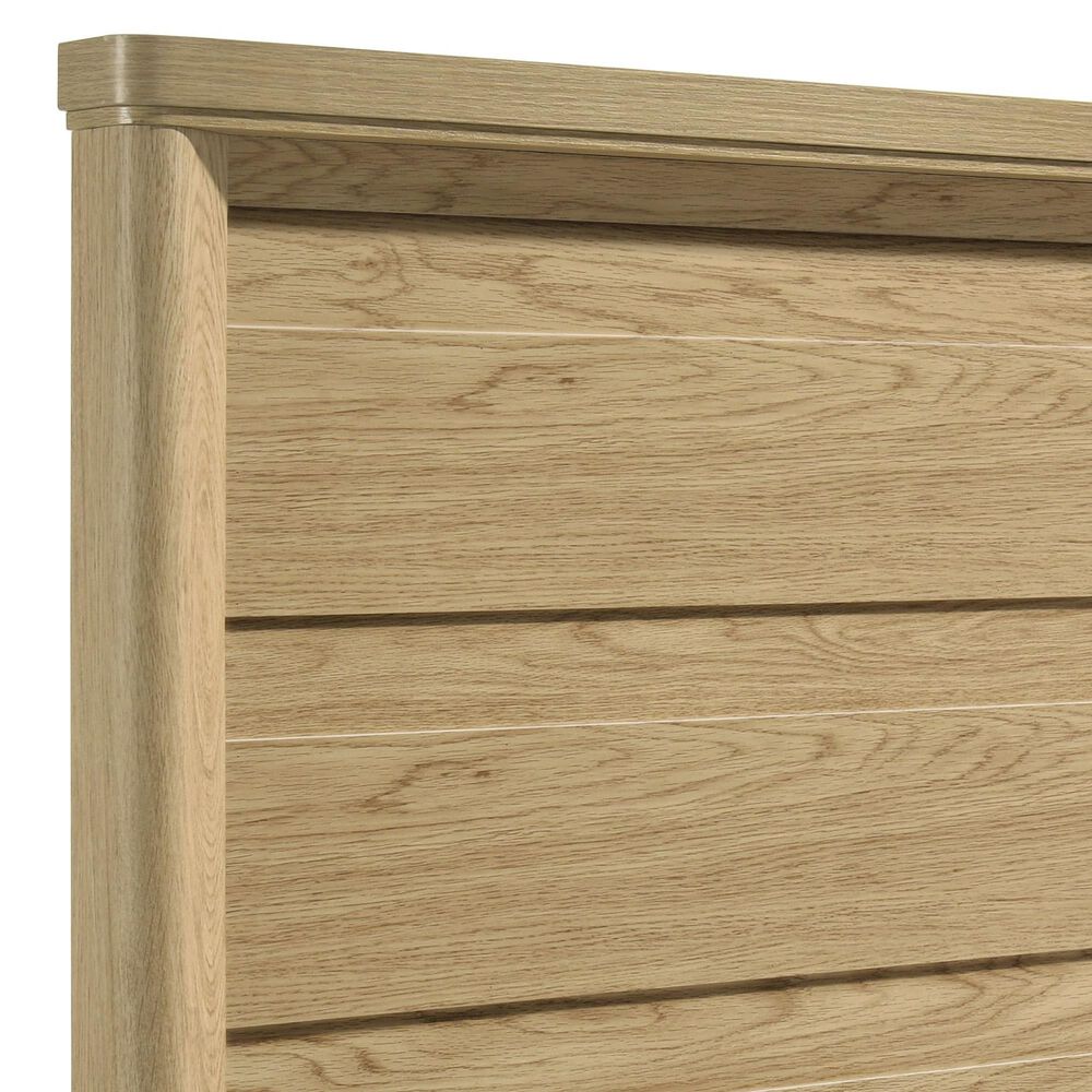 Mayberry Hill Grapevine 4-Piece Queen Panel Bedroom Set in Natural, , large