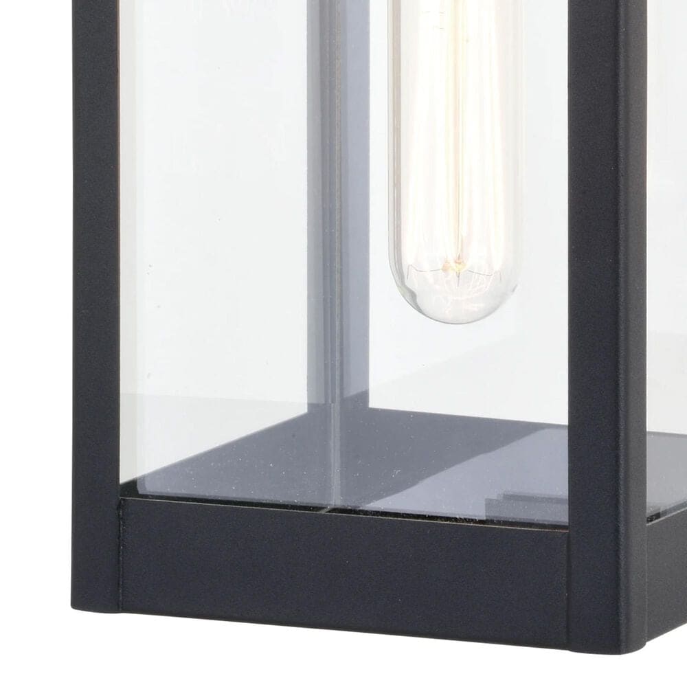 Vaxcel International Co. Ltd. Kinzie Dualux 5-in. Outdoor Motion Sensor Wall Light in Black, , large