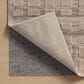 Amber Lewis x Loloi Monty 6"7" x 9"3" Pebble and Beige Area Rug, , large