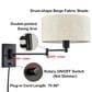 Claxy LIghting 1-Light Plug-In Swing Arm Wall Sconce in Black, , large