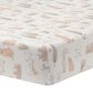 Lambs & Ivy Bunny Hop 3-Piece Crib Bedding Set in White and Ivory, , large