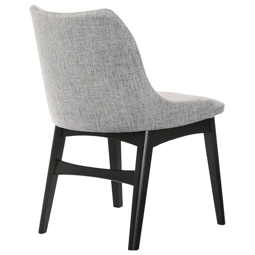 Blue River Westmont and Azalea 5-Piece Dining Set with Gray Cushion in Black, , large