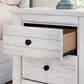 Ashley Makidern 4 Piece Full Storage Bedroom Set with Four Drawers in Whitewash, , large