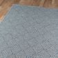 Momeni Como COM-3 10" x 13" Blue Area Performance Rug, , large