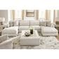 Ashley Ashbourne Estate Oversized Accent Ottoman in Snowstone, , large