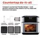 Instant Brands Vortex Plus 10-Quart Air Fryer Oven in Stainless Steel and Black, , large