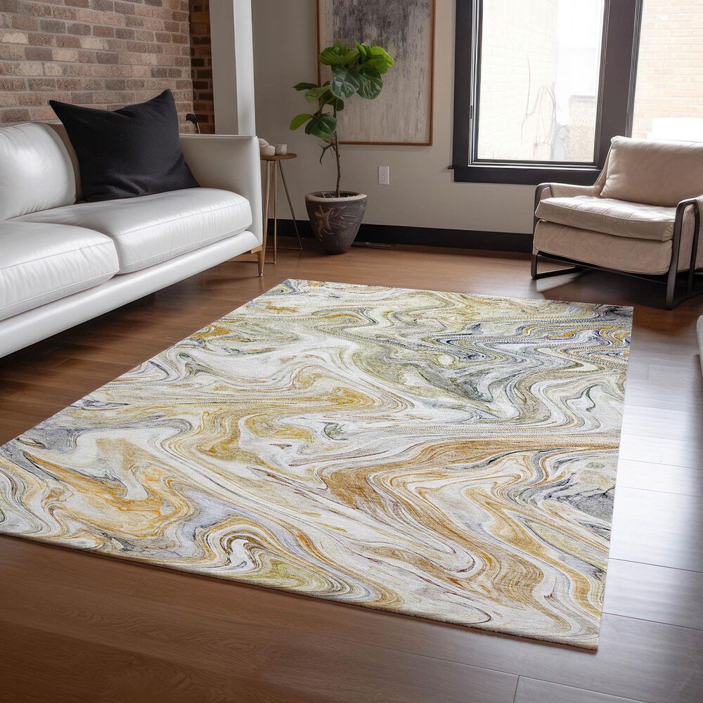 Dalyn Rug Company Ravenna RN8 8&#39; x 10&#39; Linen Area Rug, , large