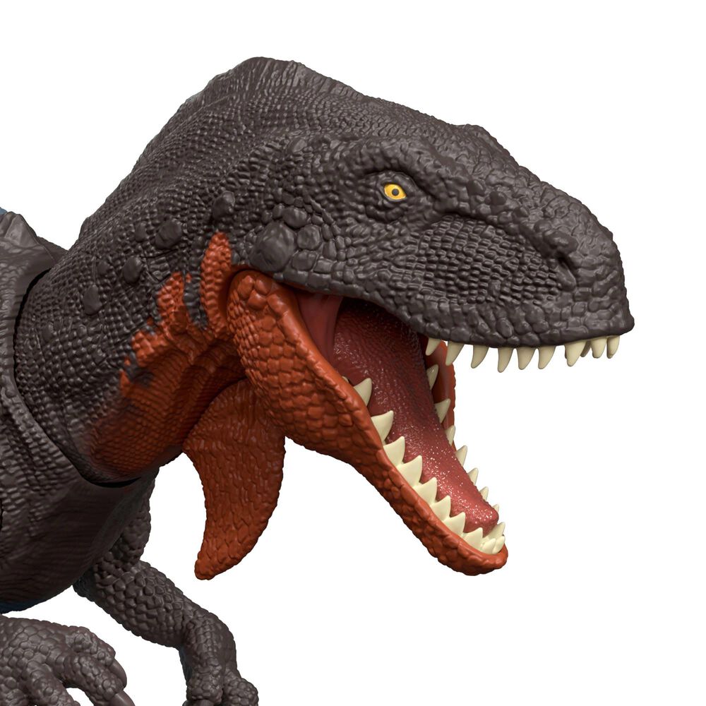 Jurassic World Abelisaurus Wild Roar Dinosaur Action Figure in Multicolor, , large