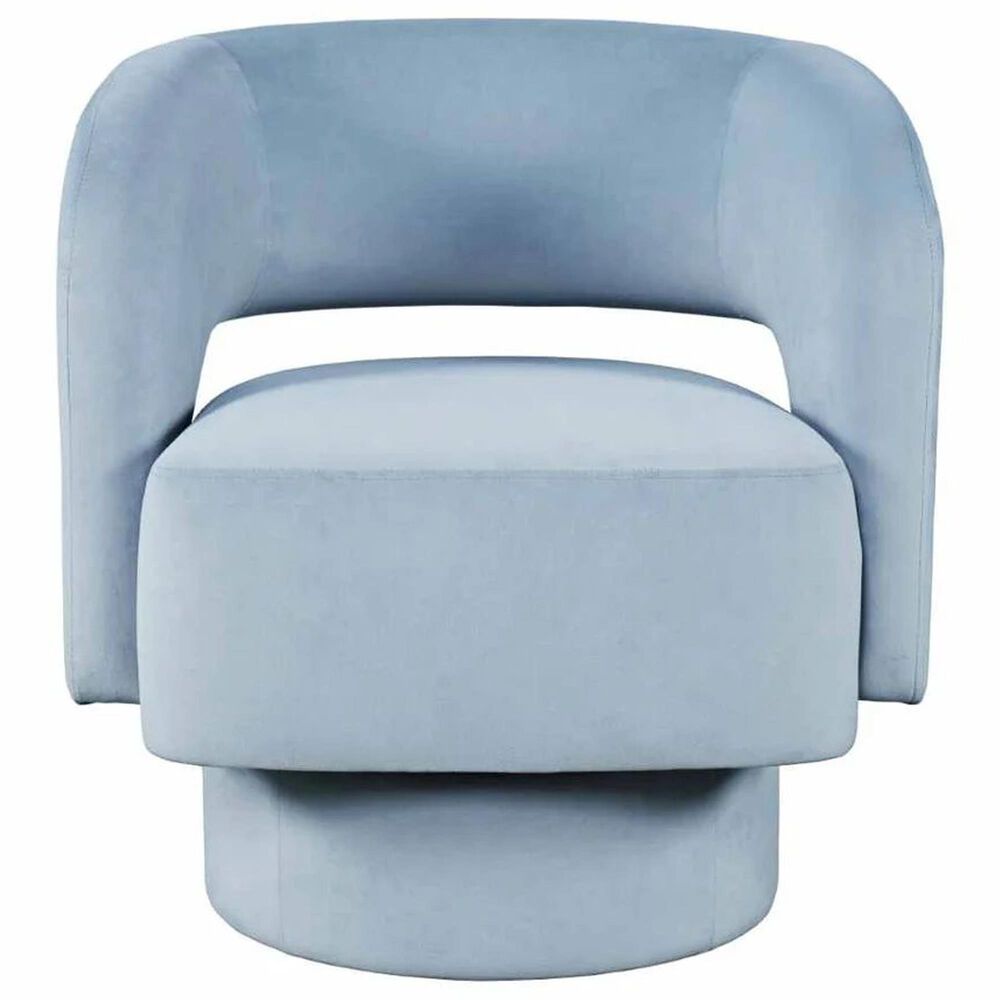 Waltham Sutton Swivel Chair in Blue, , large